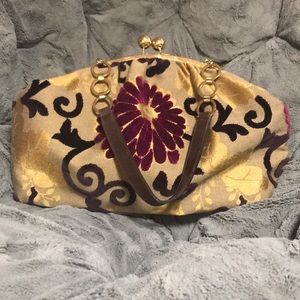 Brocade travel bag